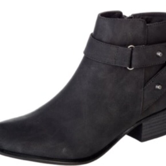 UNIONBAY Tilly Women's Ankle Bootie Gray Studded Size 6 - Picture 1 of 3